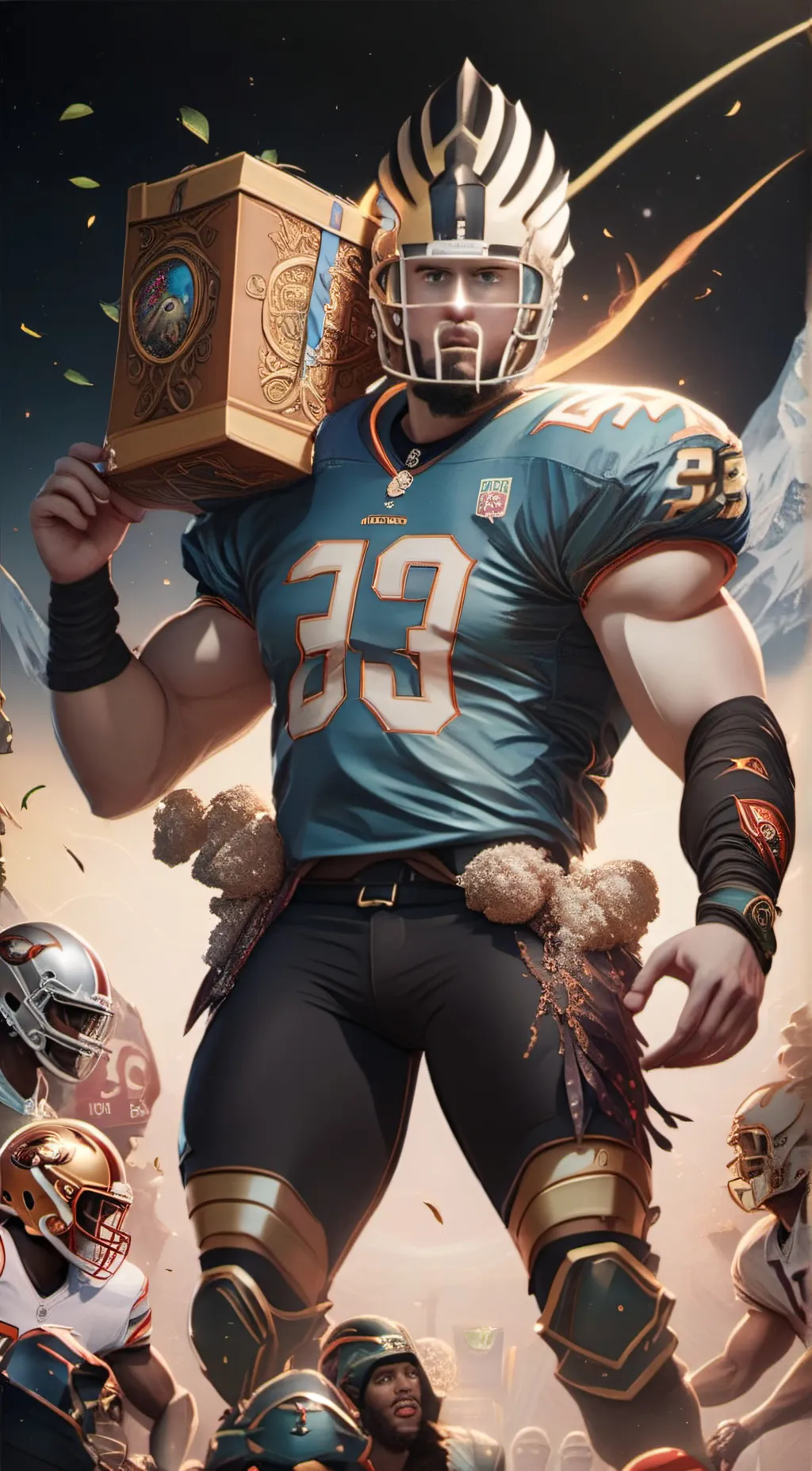 ai character: packgod background