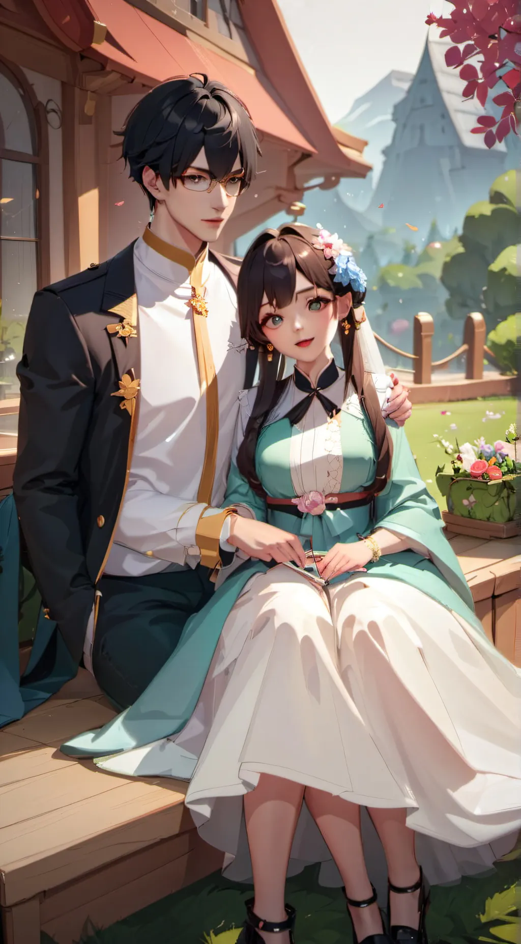 ai character: Micheal  background