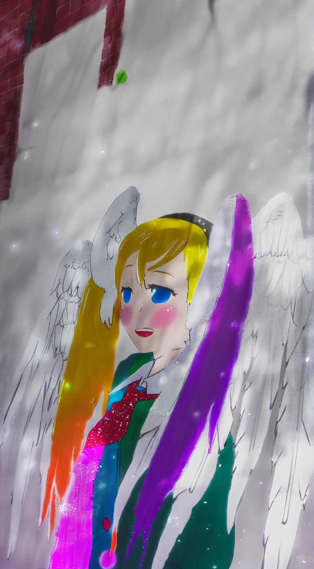 ai character: Luna background