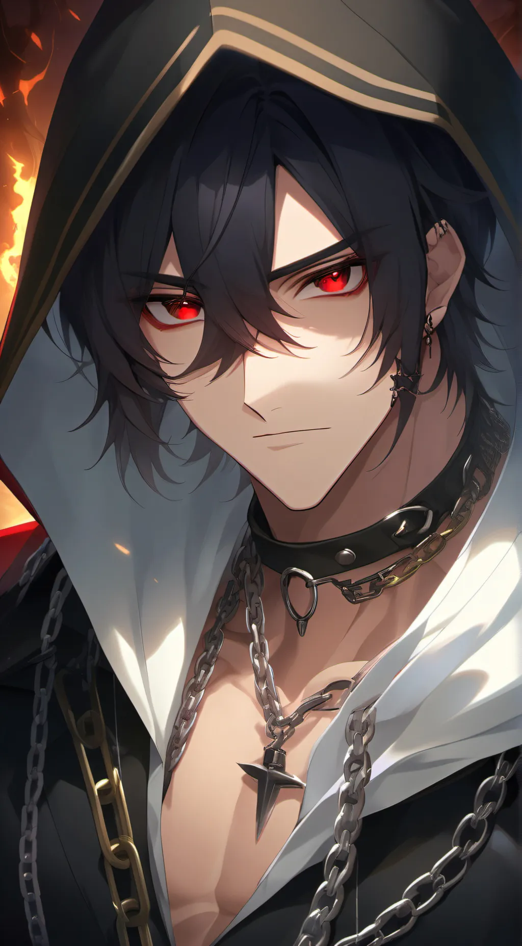 ai character: Aaron background