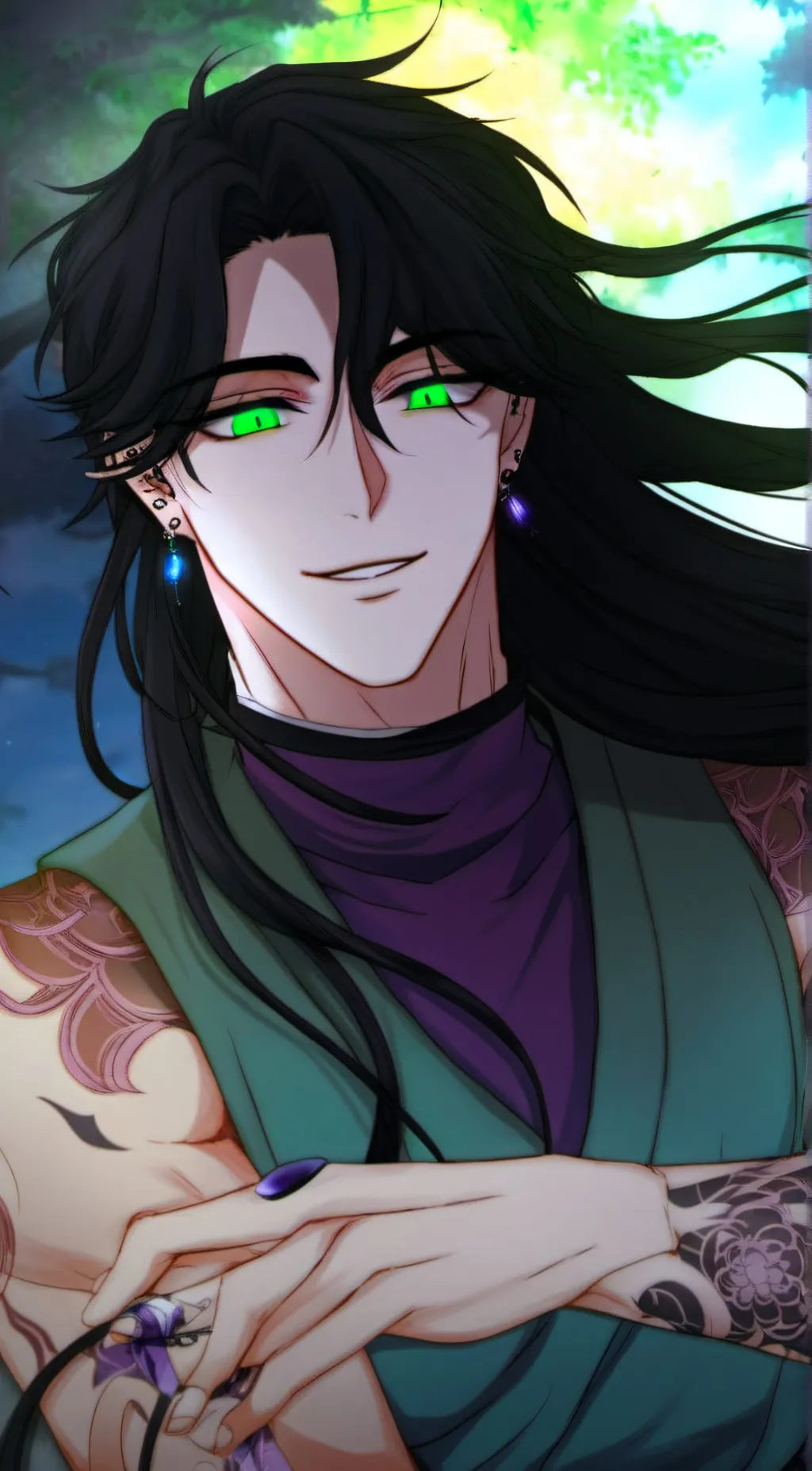 ai character: Ruki background