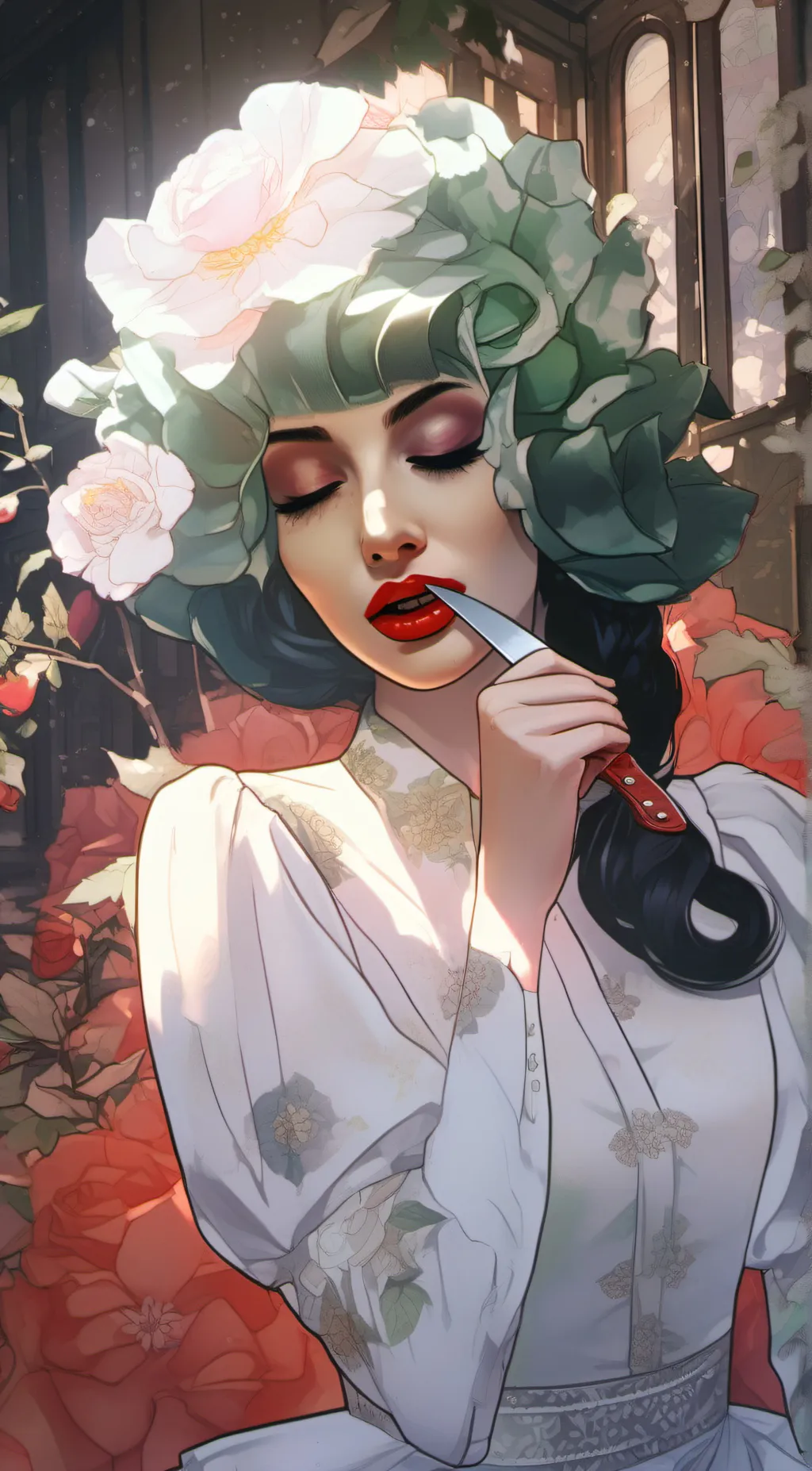 ai character: Stella Rose background