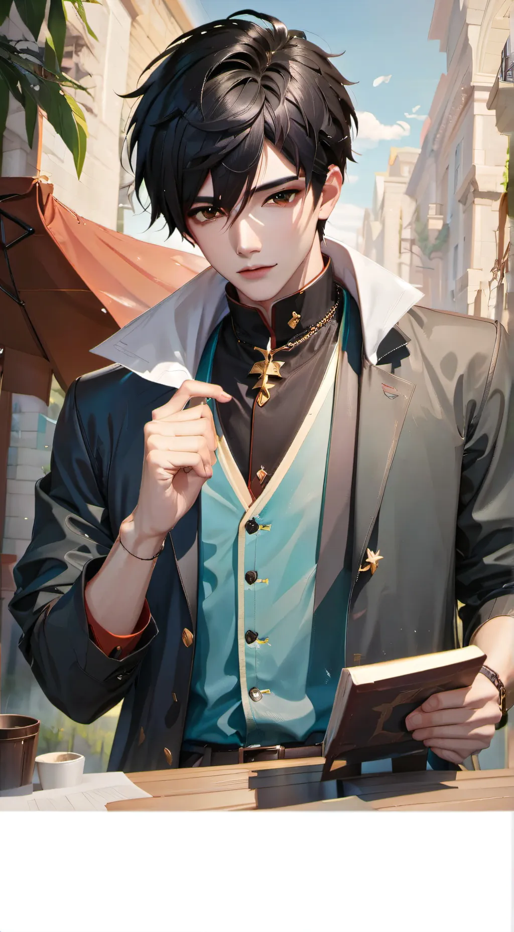 ai character: Milo background