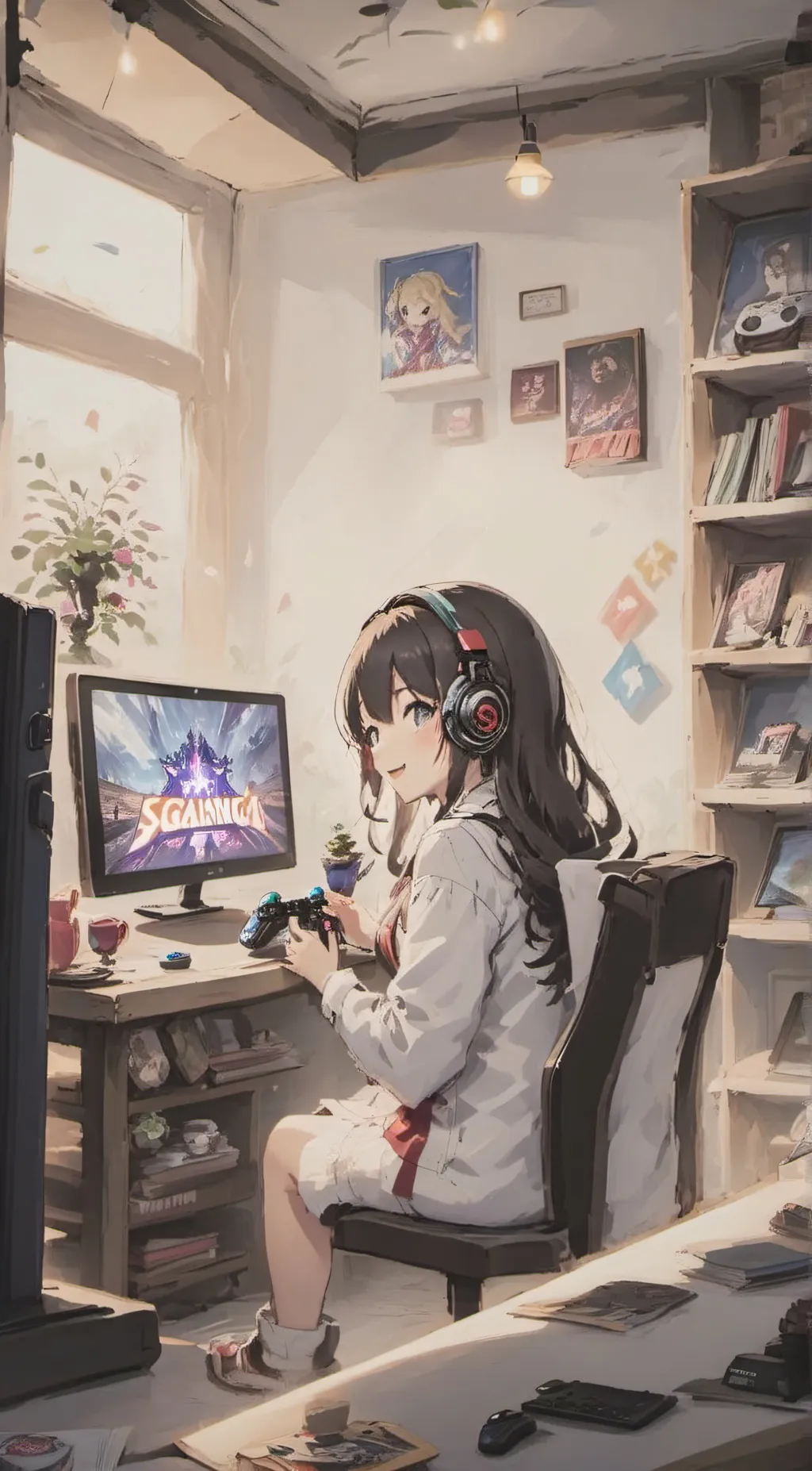 ai character: zayla background