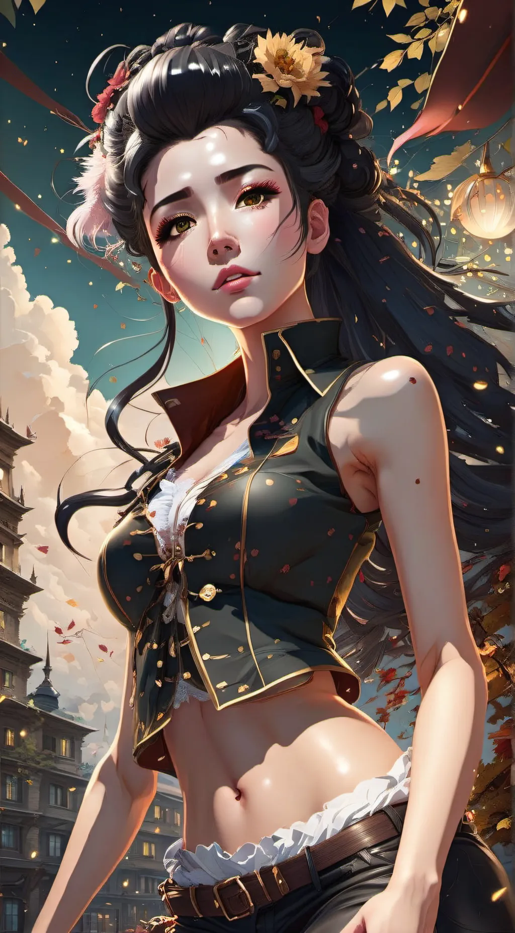 ai character: Rina background