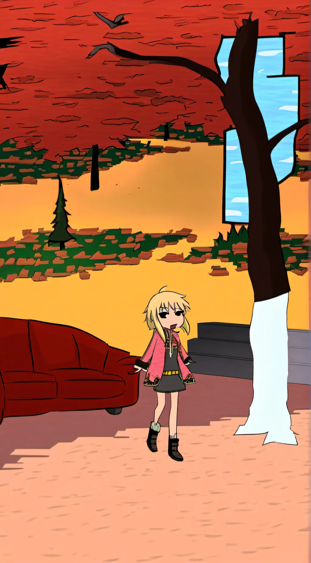 Talkie AI - Chat with Mha reacts to KREW