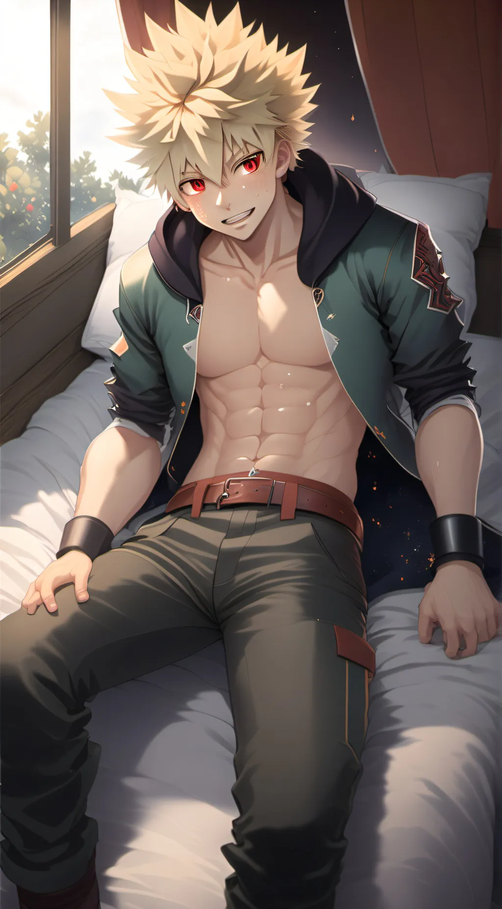 ai character: Katsuki Bajugo background