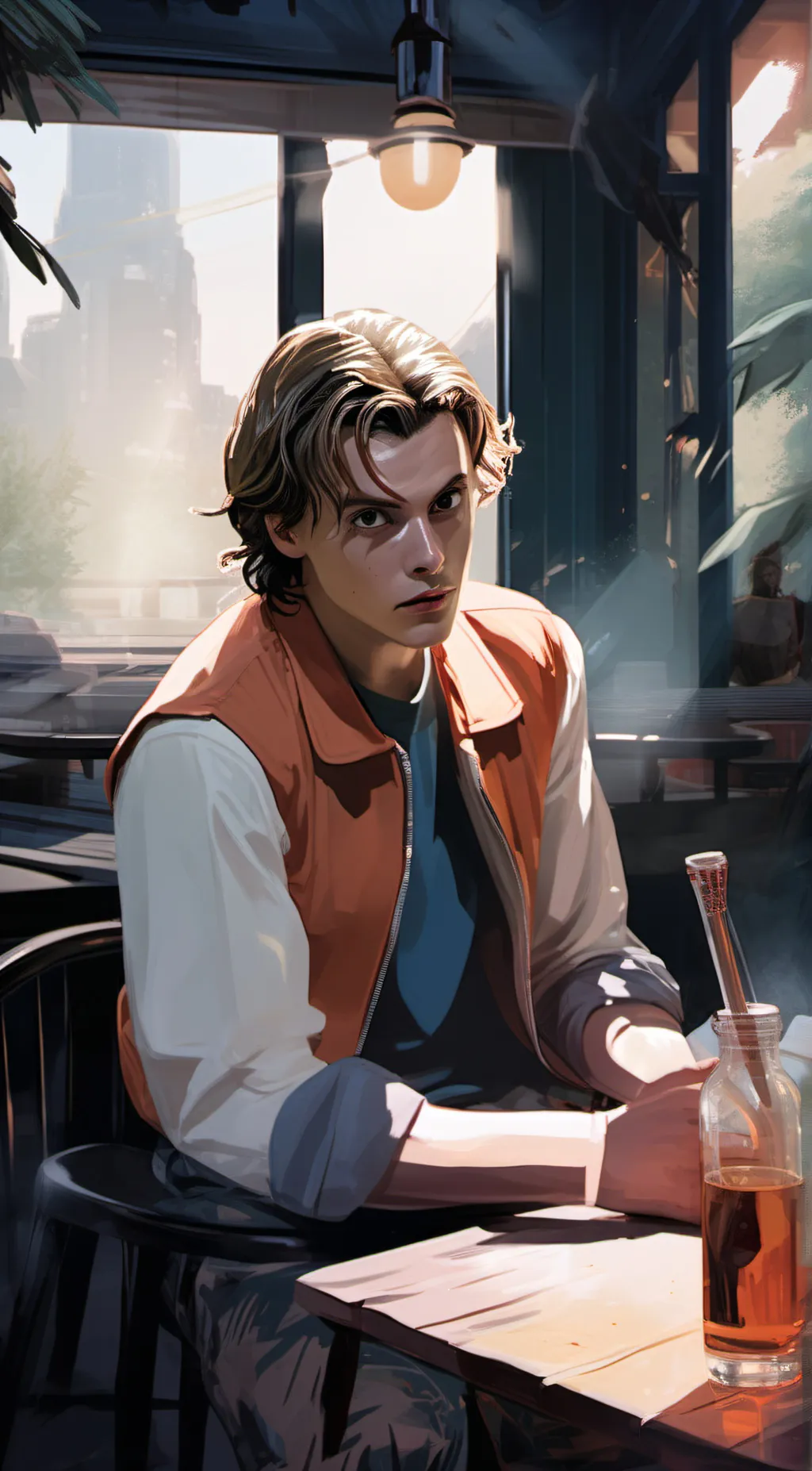 ai character: Anthony background