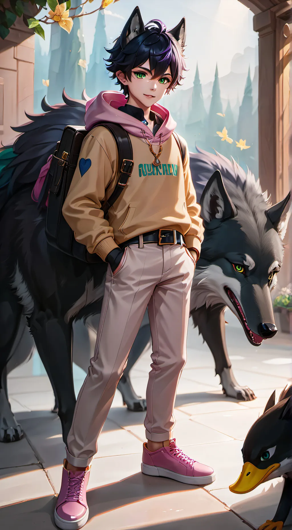 ai character: 《Evan》 background