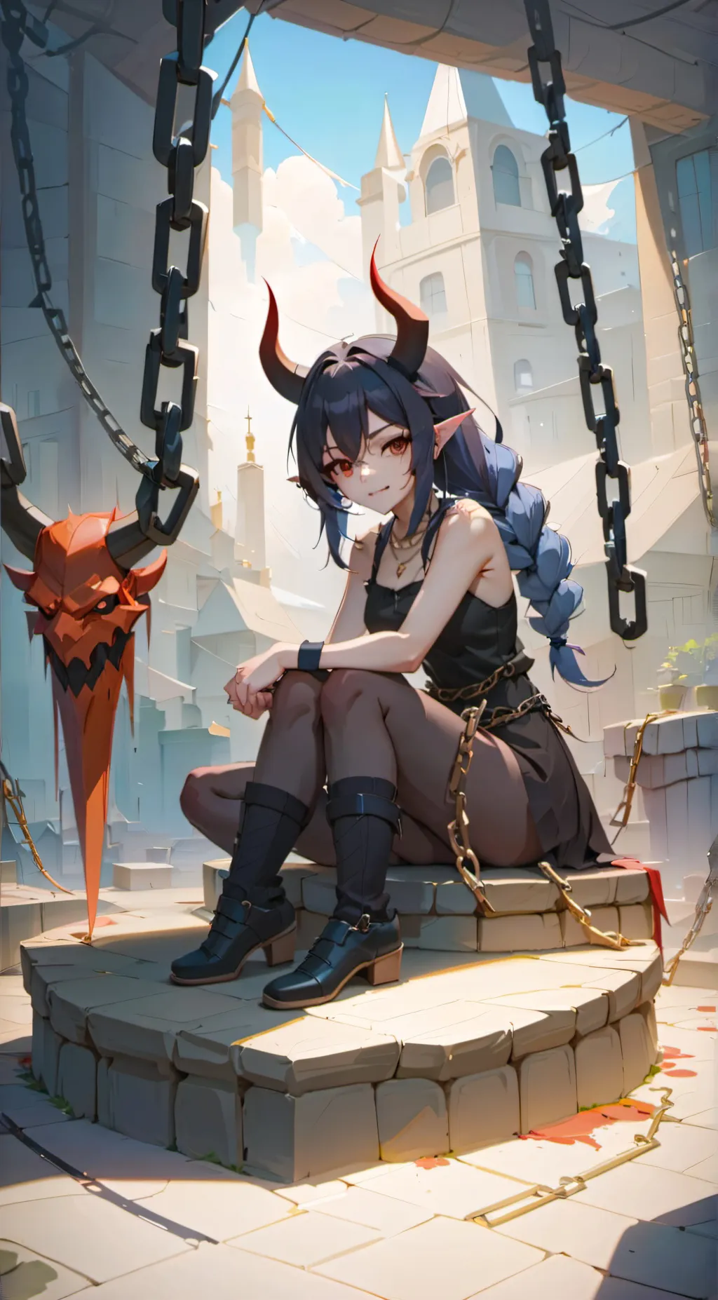 ai character: Dem background