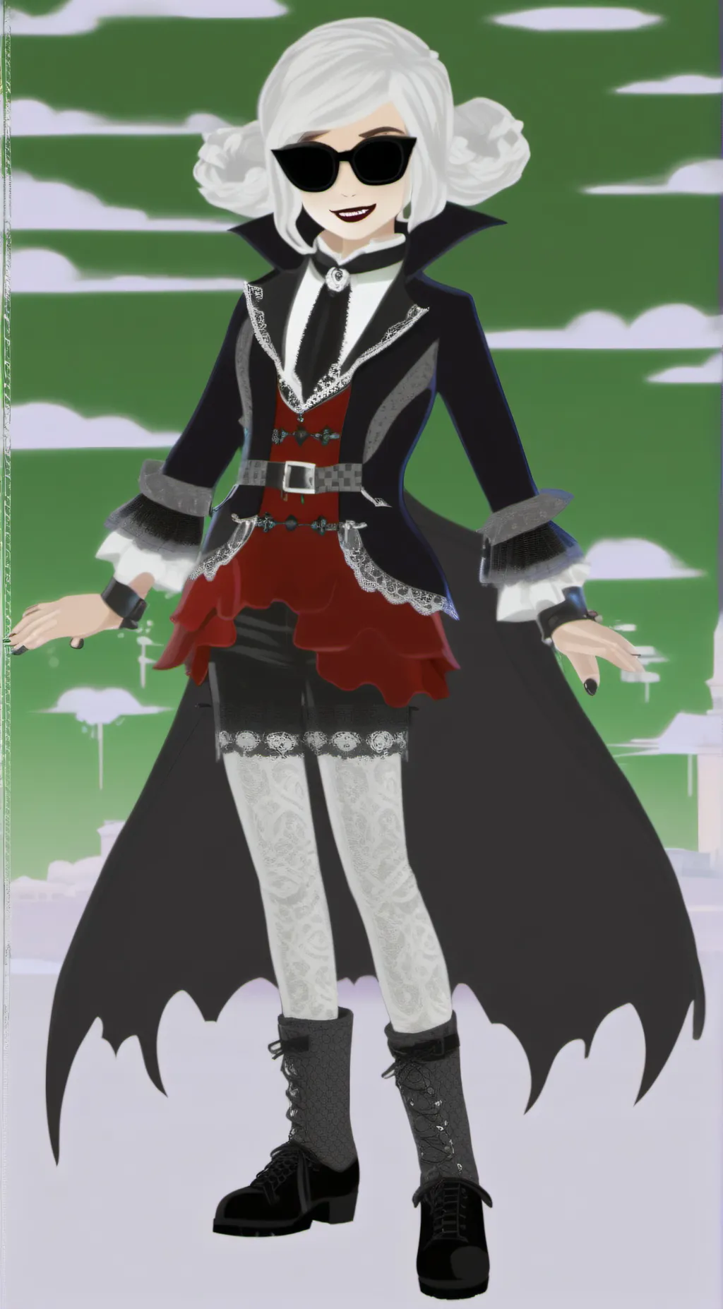 ai character: Annabelle  background