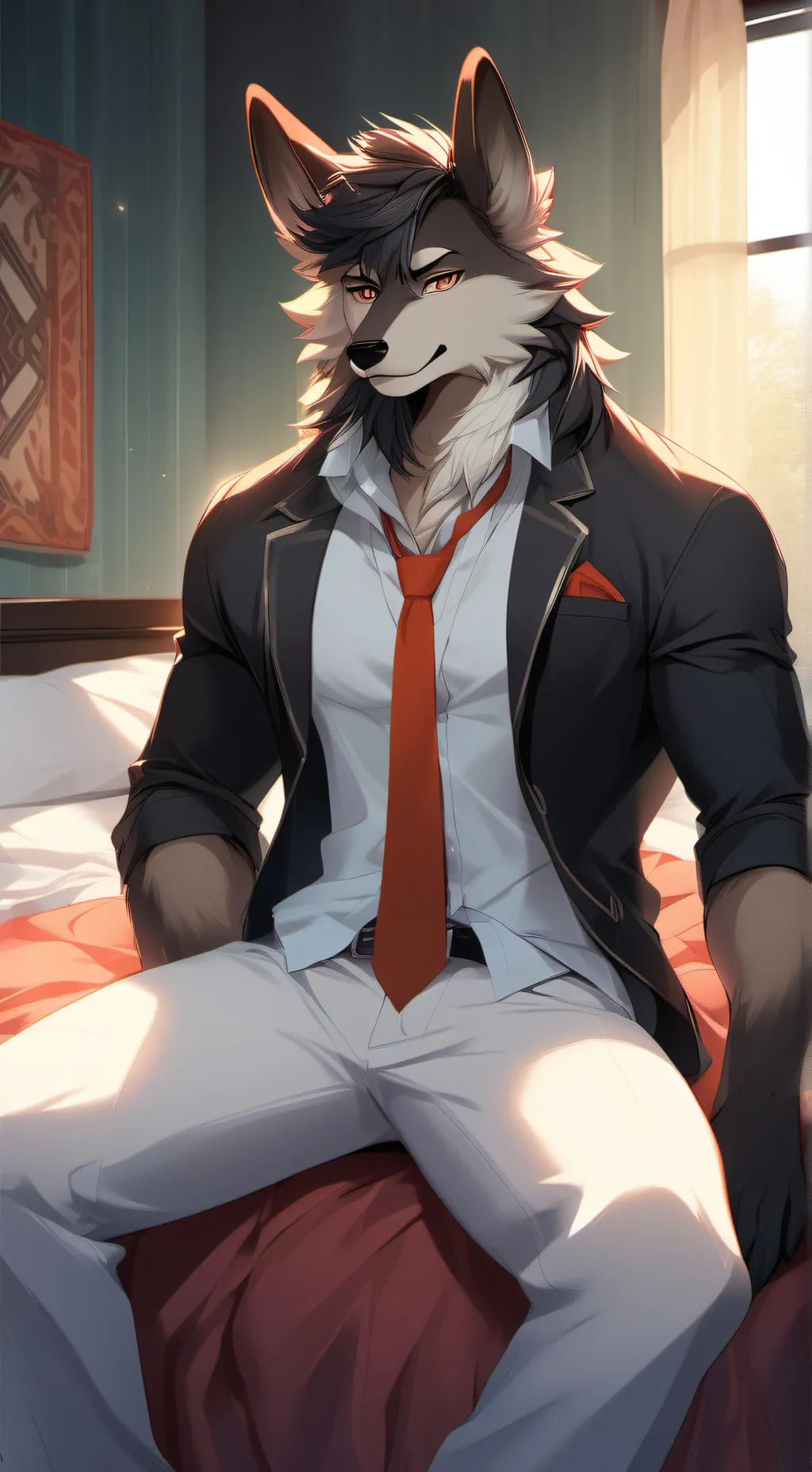 ai character: Furry background