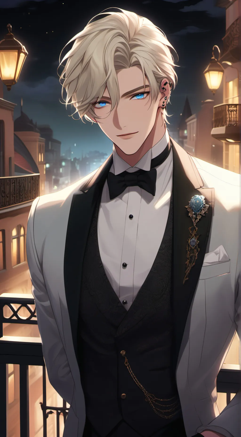 ai character: Trent background