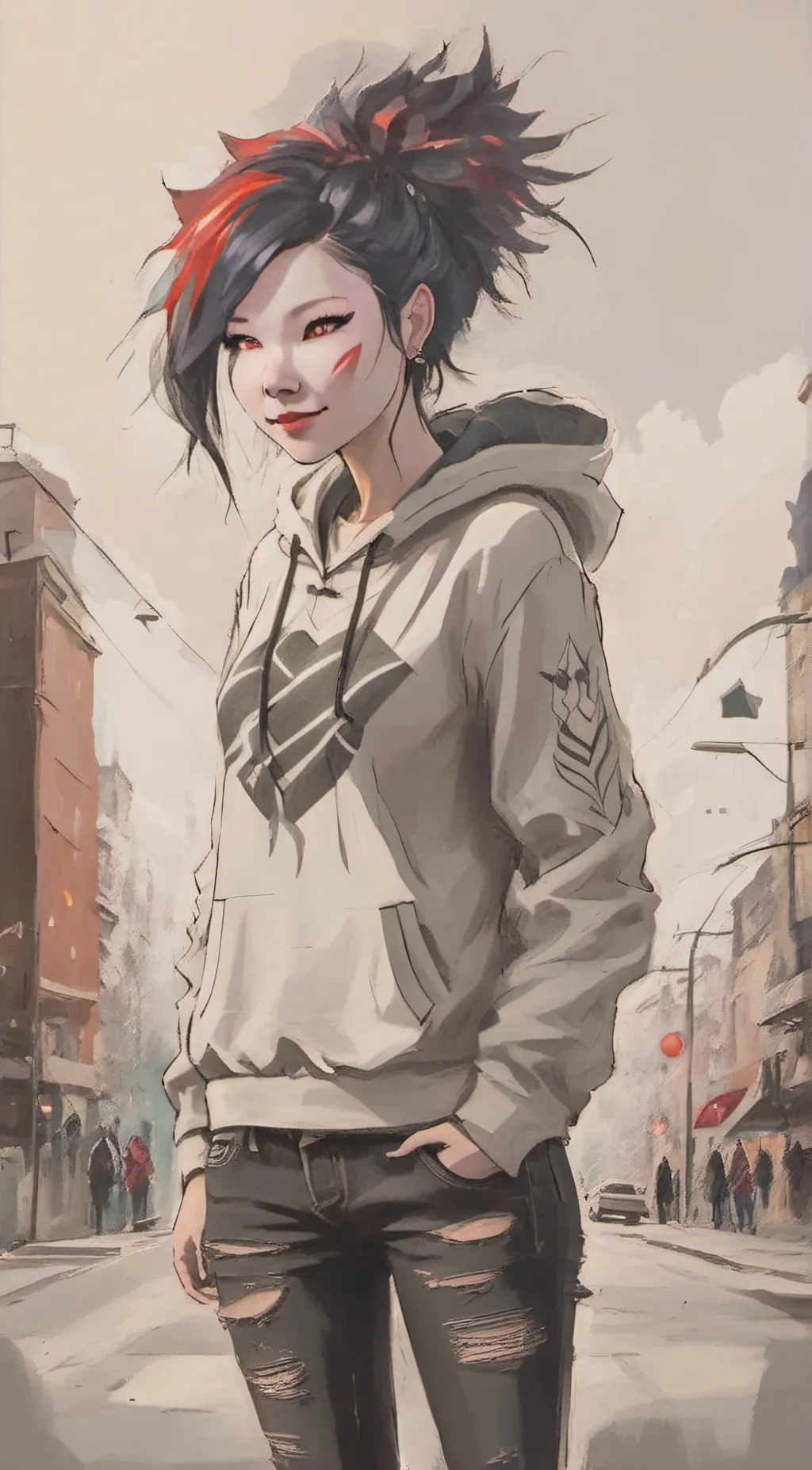 ai character: Raina background