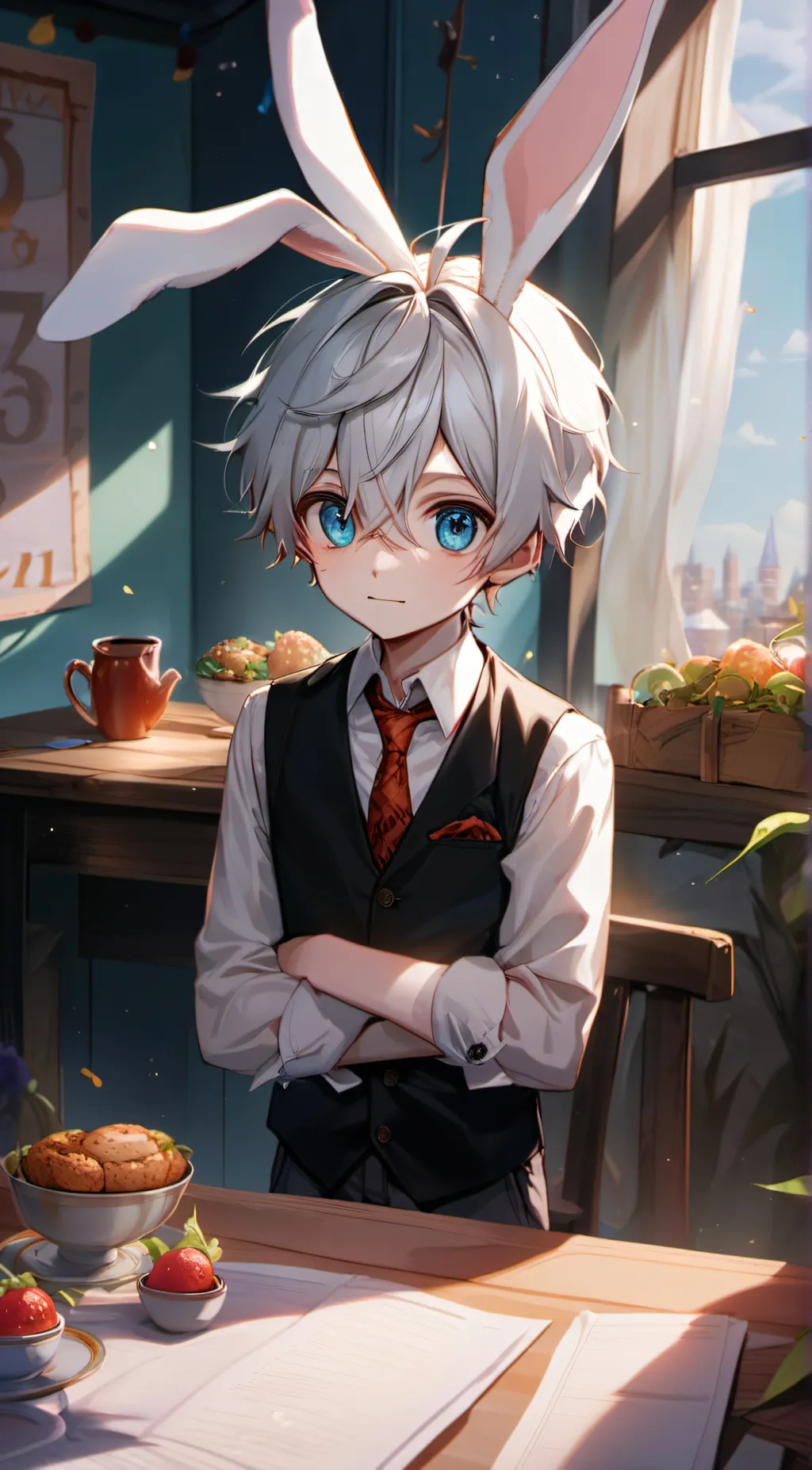 ai character: father & brothers background