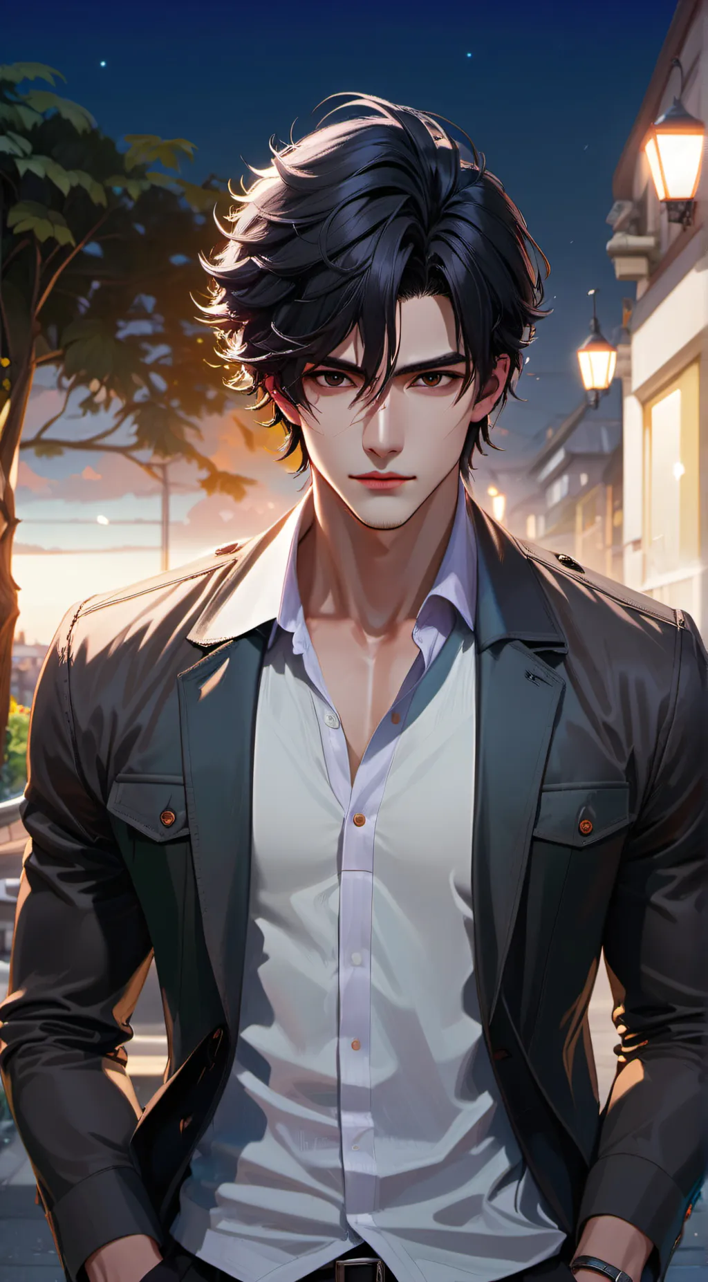 ai character: Eli background