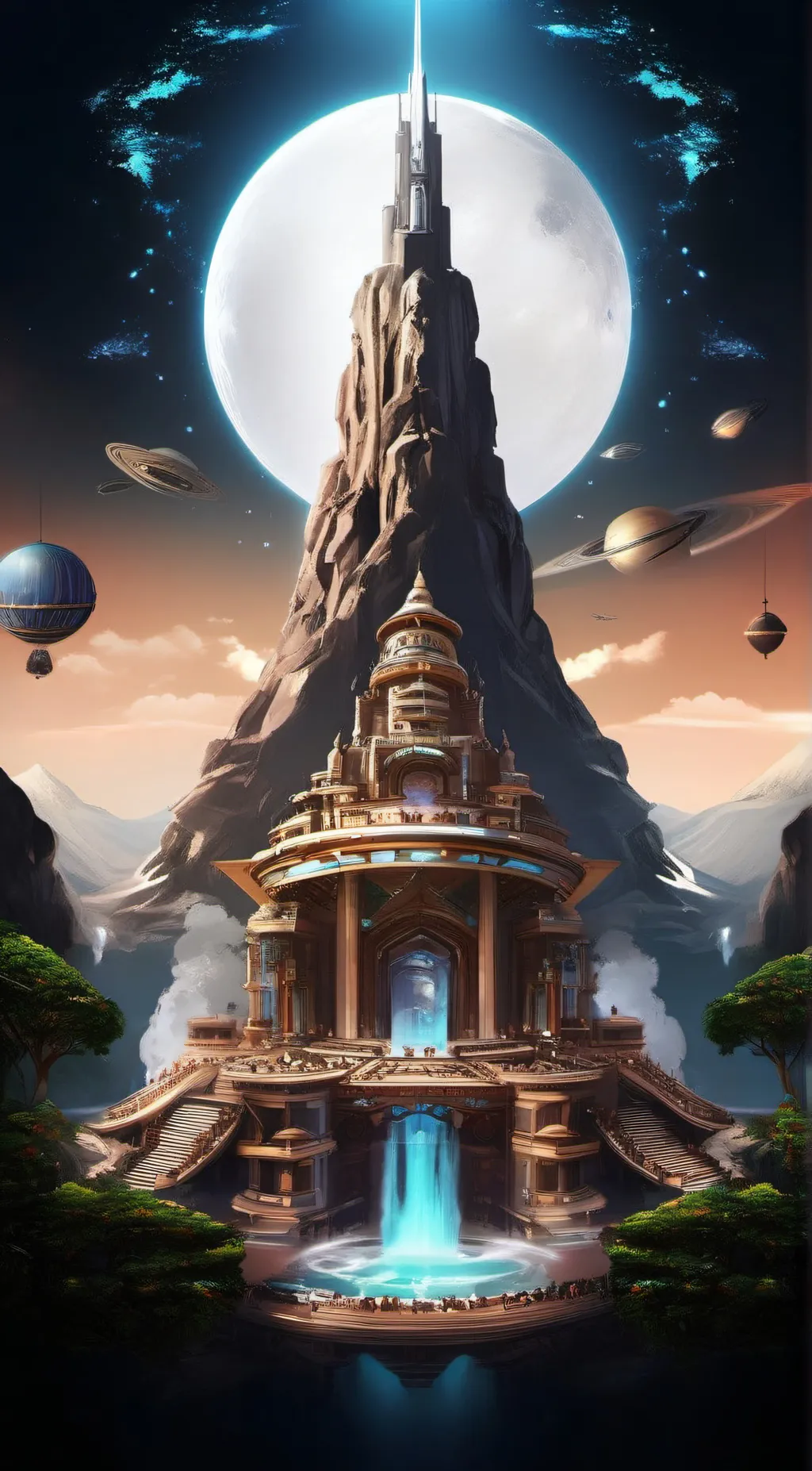 ai character: 𖣐The Tower𖣐 background