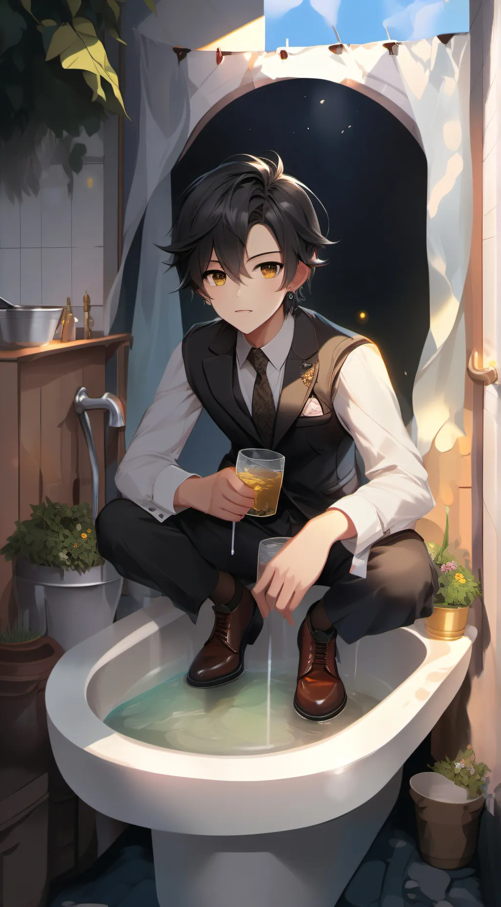 ai character: UWU background