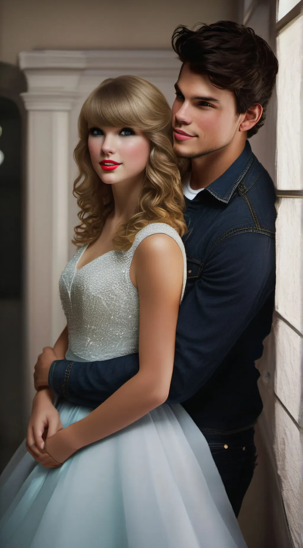 ai character:  Talyor  swift  background