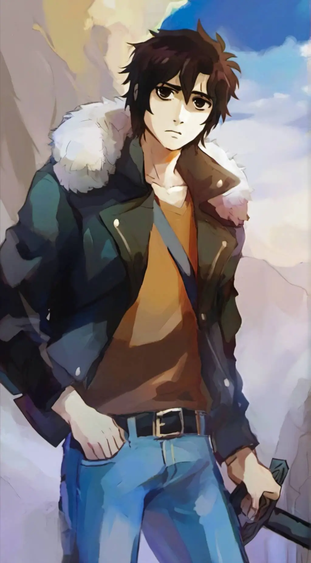 ai character: Nico di Angelo background