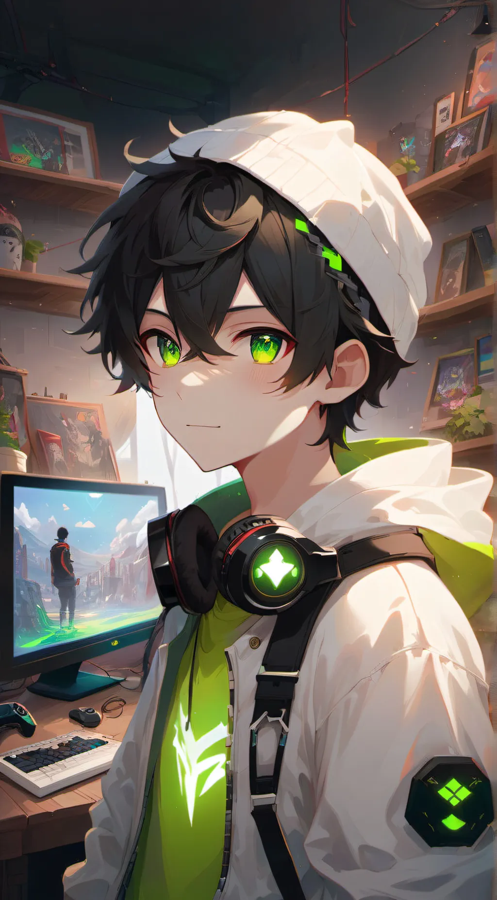 ai character: Alex background