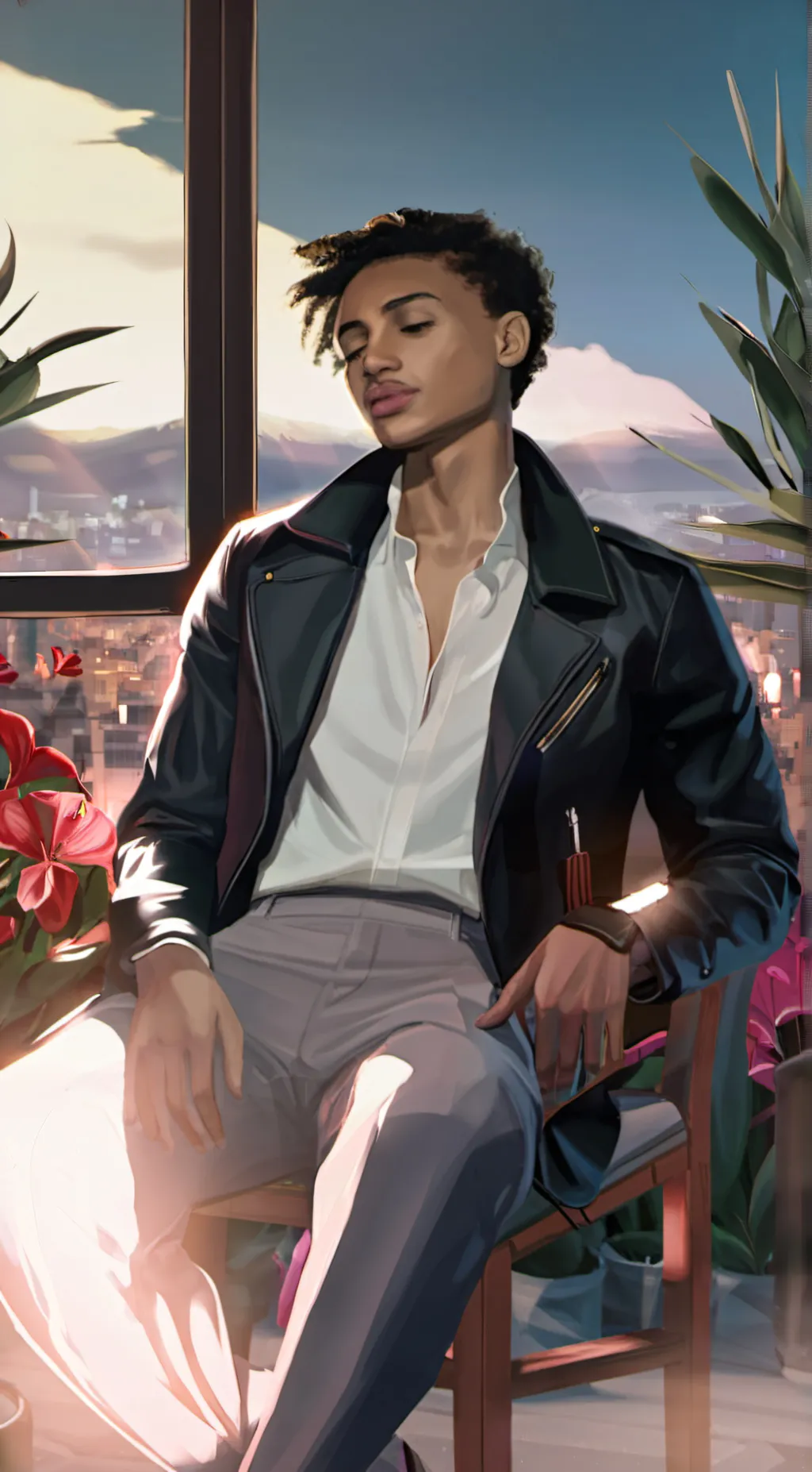 ai character: Thomas Lucas background