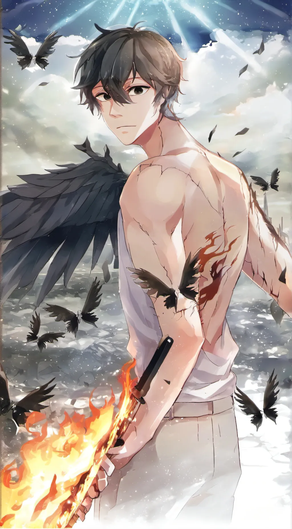 ai character: 地上を歩く悪魔 background