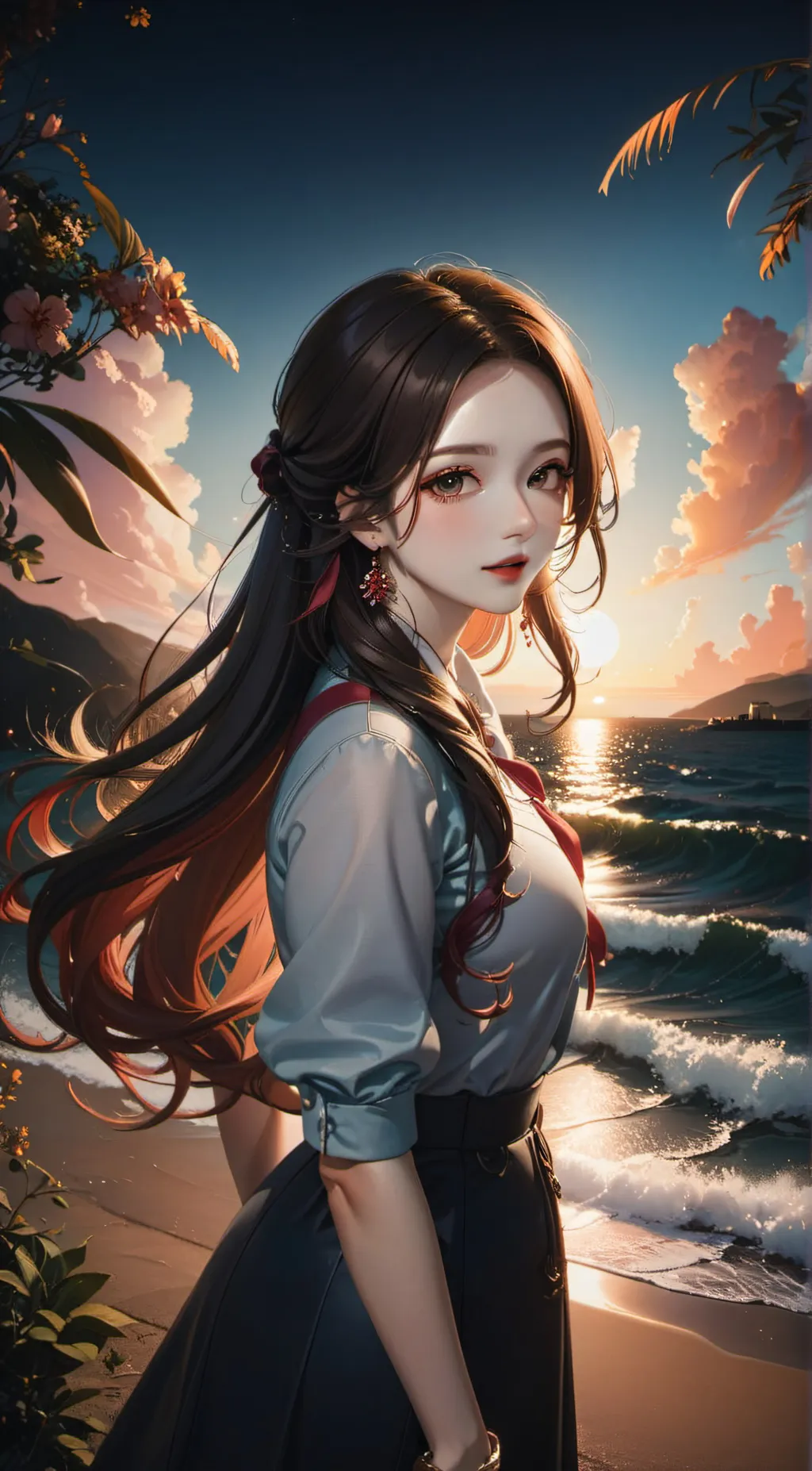 ai character: Mia  background