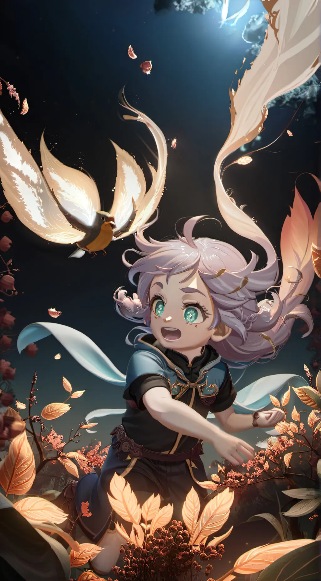 ai character: Iris background