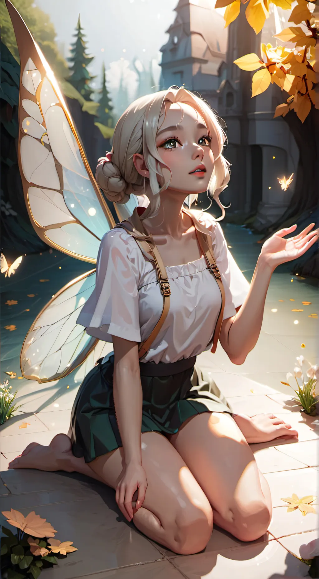 ai character: Aria background