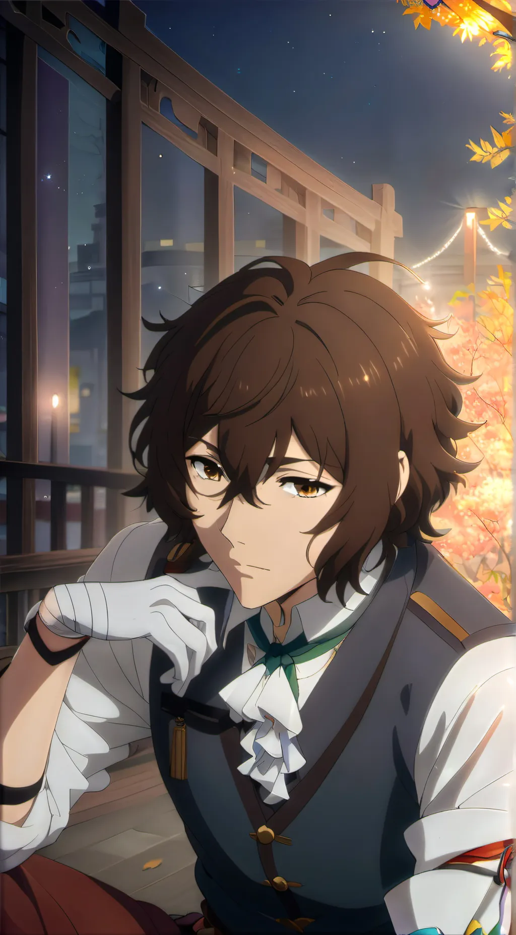 ai character: Dazai background