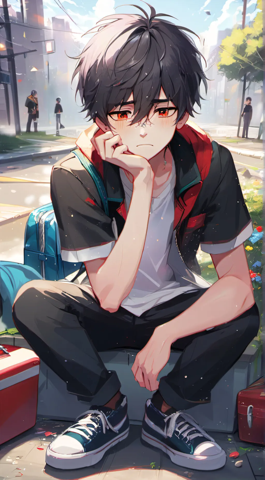 ai character: max background