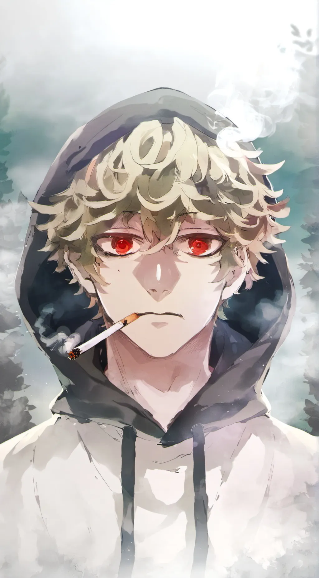 ai character: d0de44 background