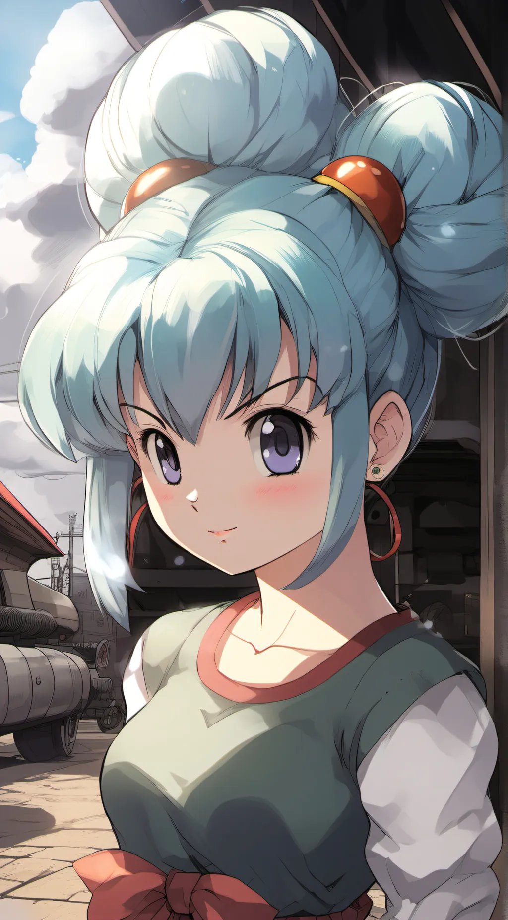 ai character: bulma background