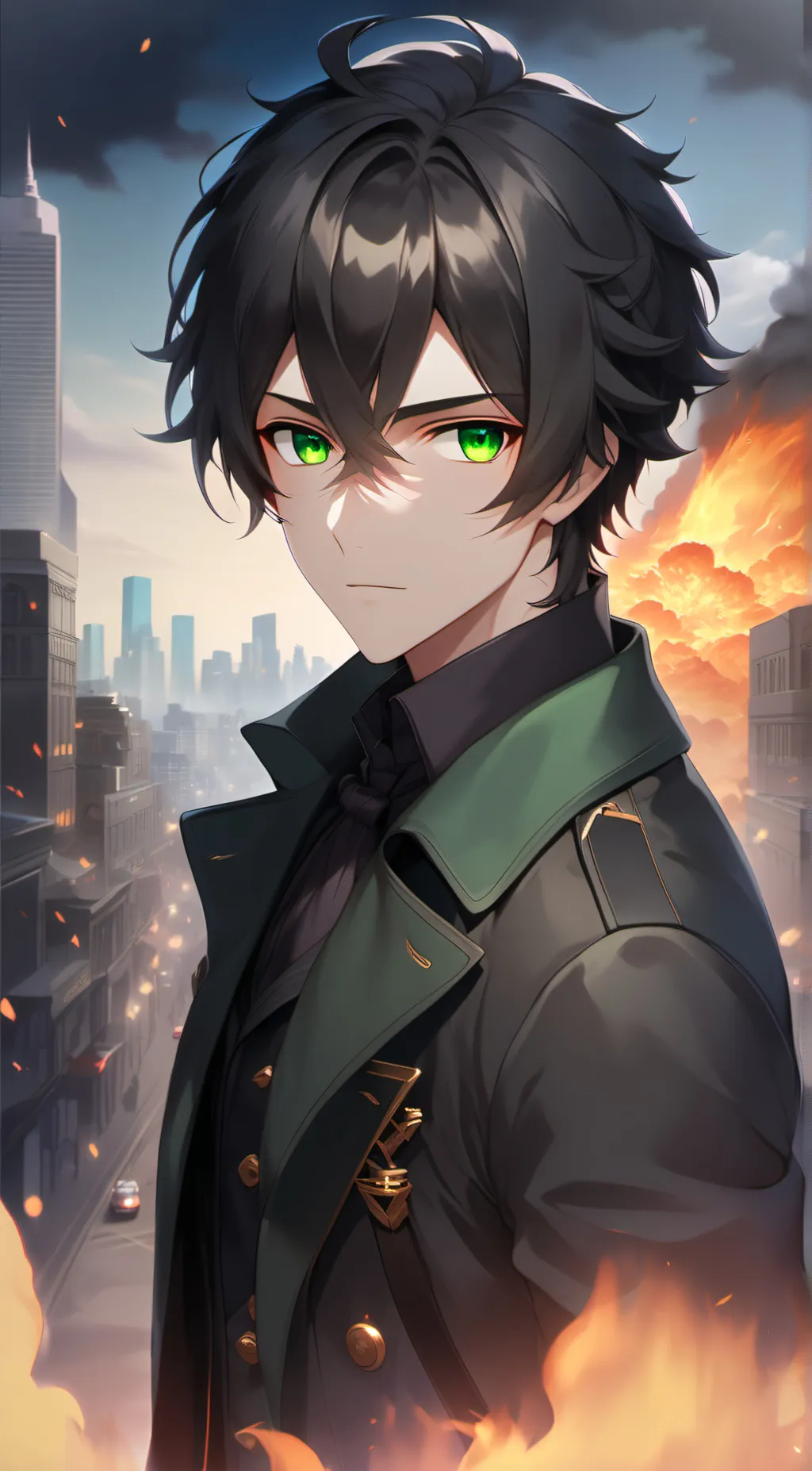 ai character: Zach  background