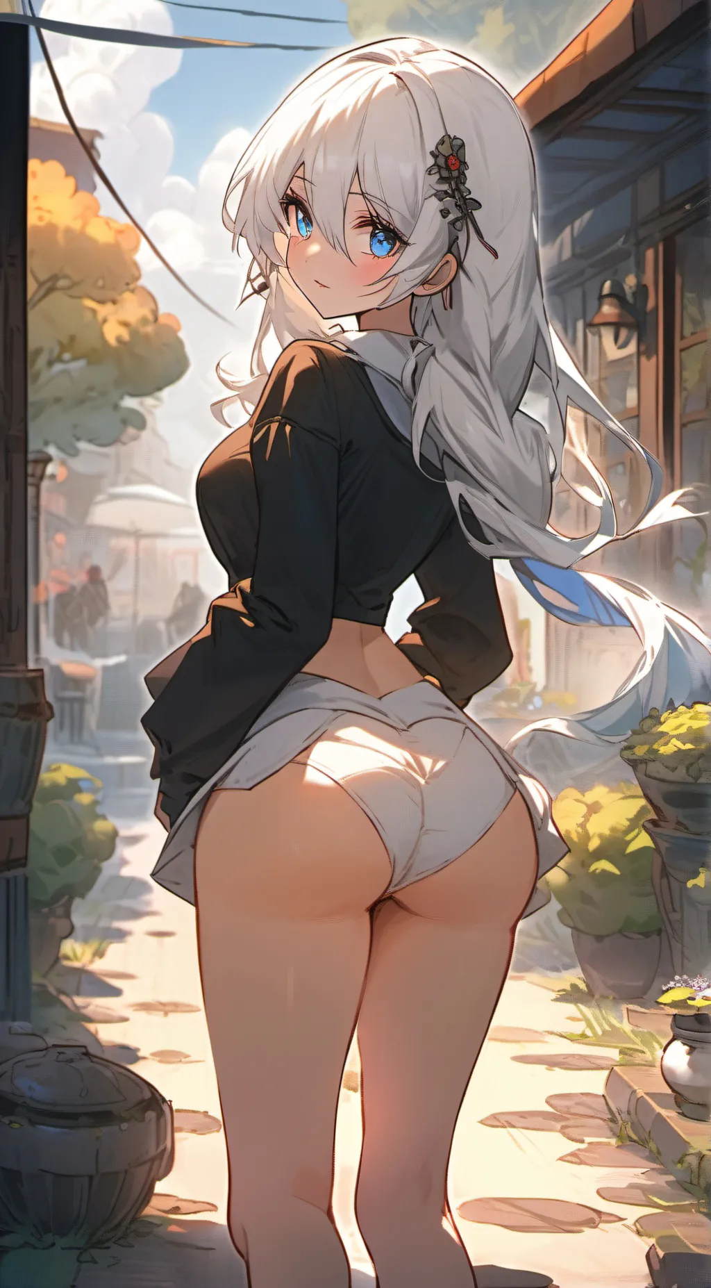 ai character: Aria darewing  background