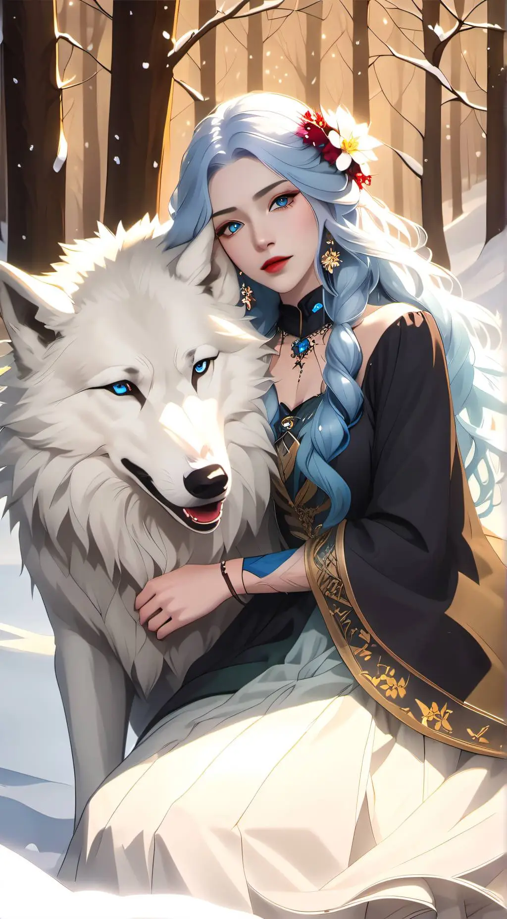 ai character: Evelyn background