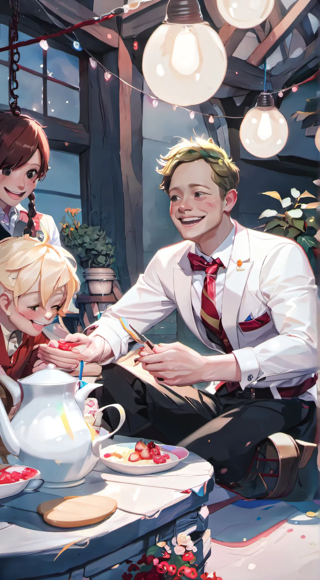 ai character: alex background