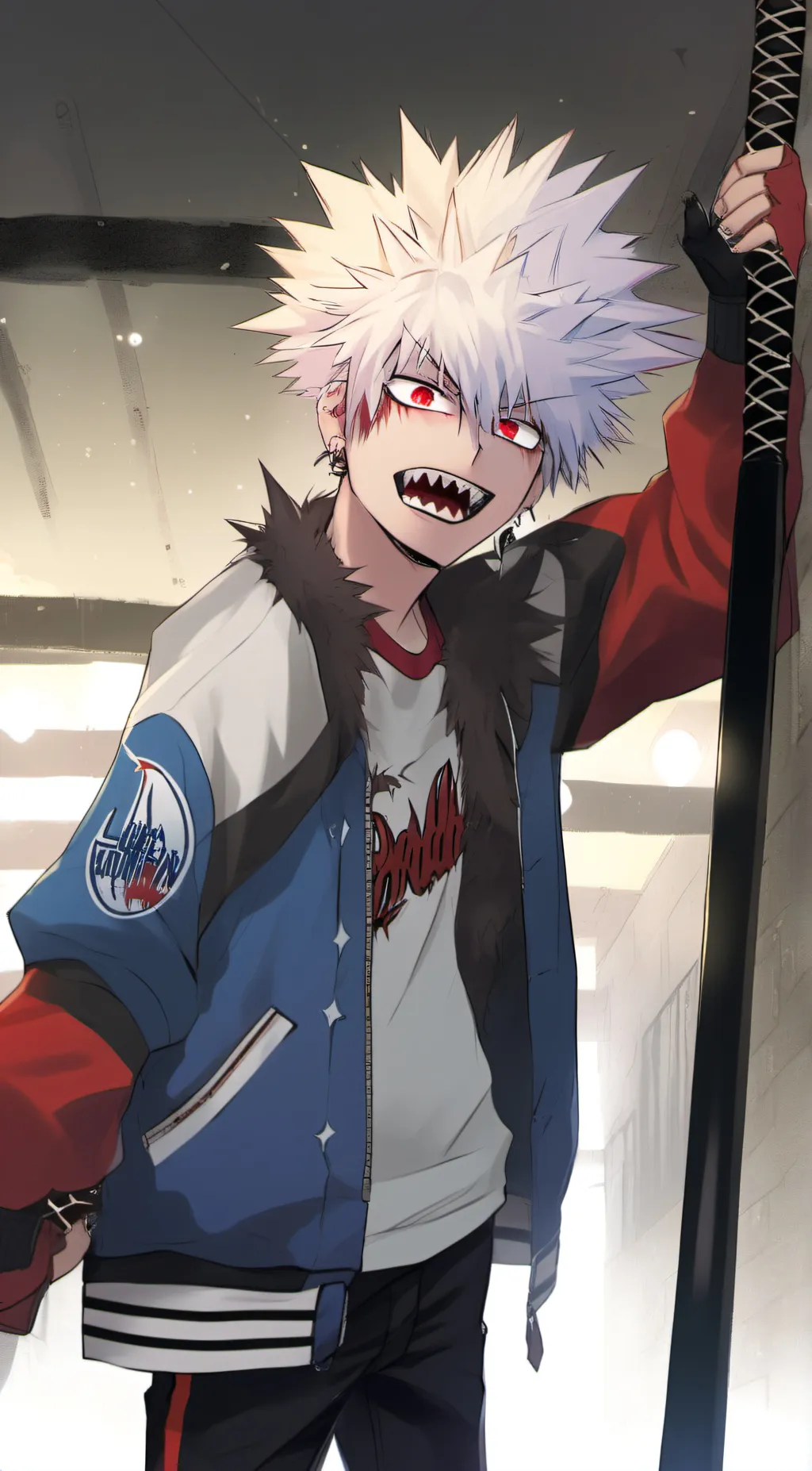ai character: Bakugo background