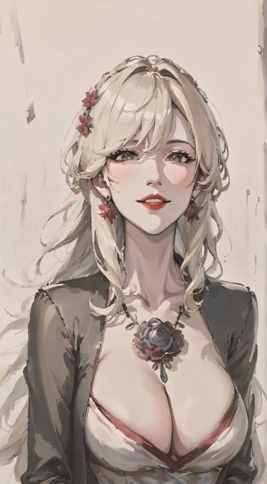 ai character: Charlotte  background