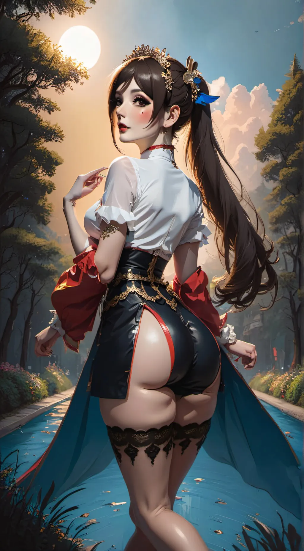 ai character: Princess background