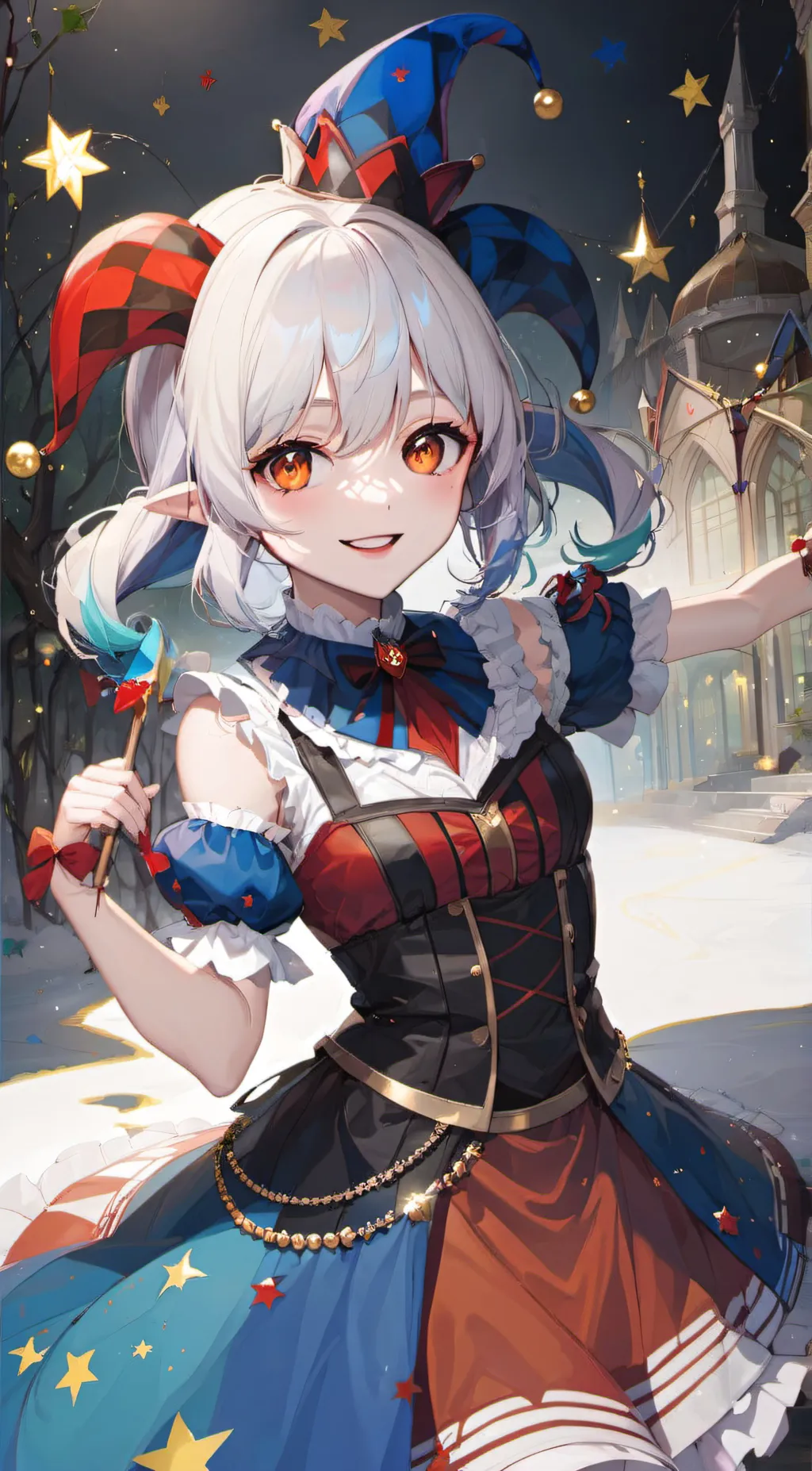 ai character: Pomni background