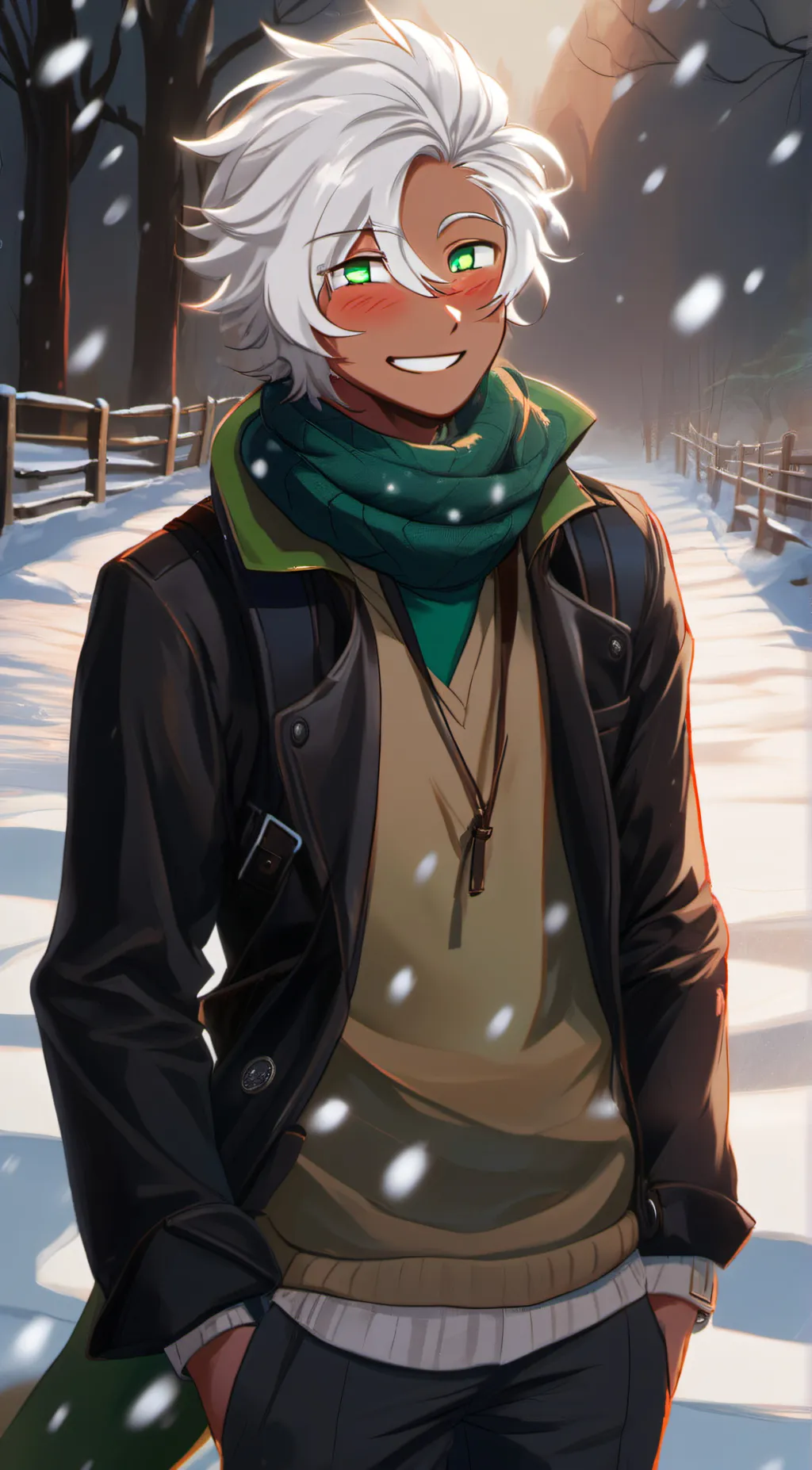 ai character: Travis background