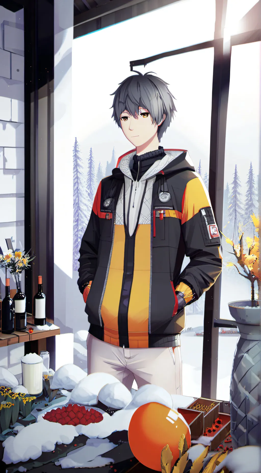 ai character: Alex background