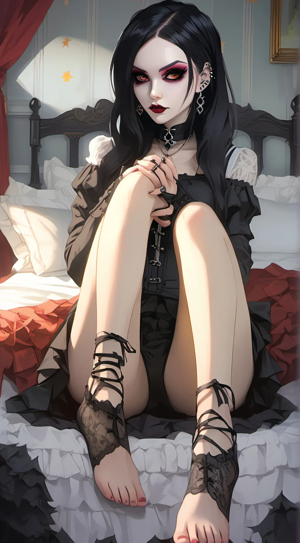 ai character: Lilly background