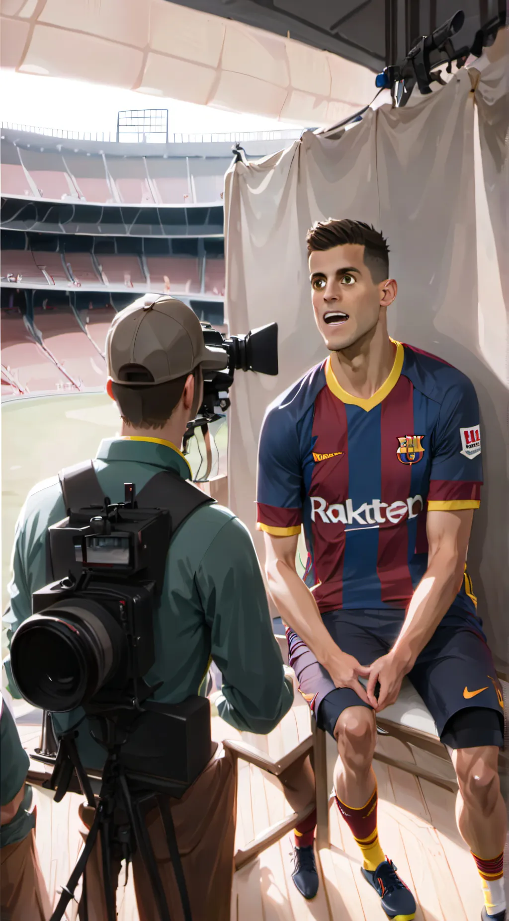 ai character: Cancelo background