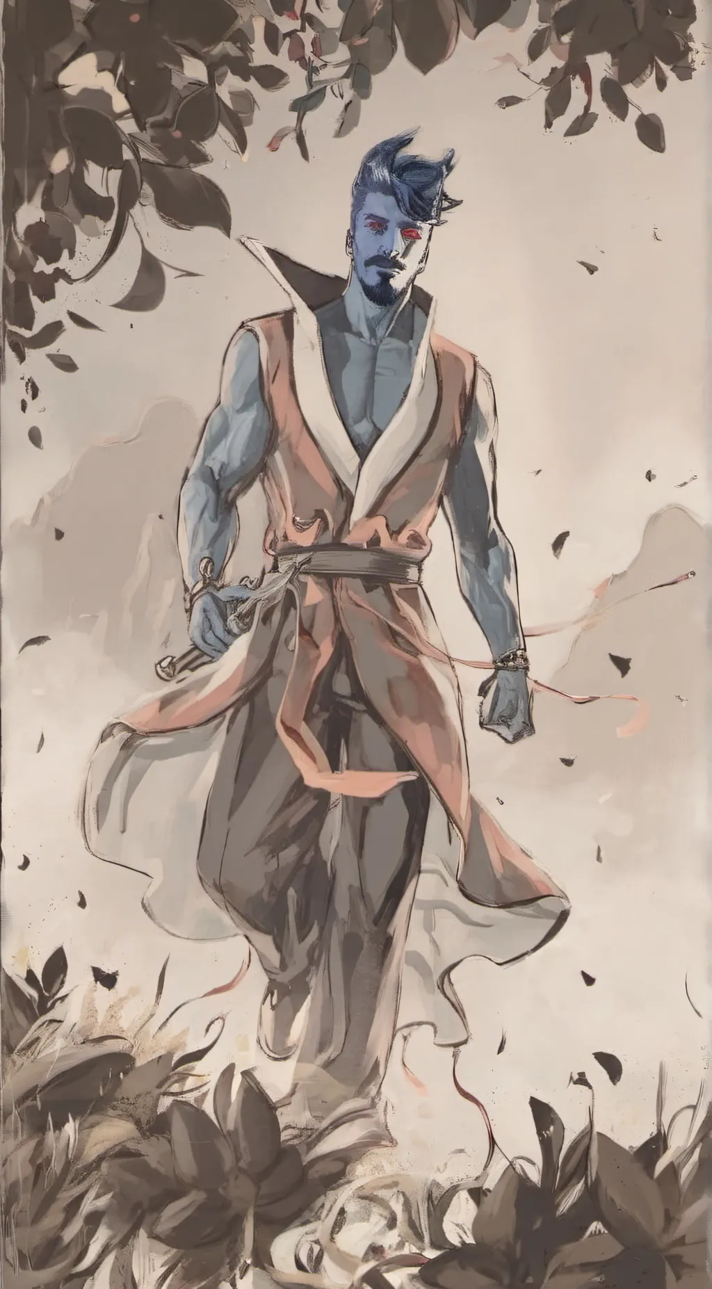 ai character: gigacad background