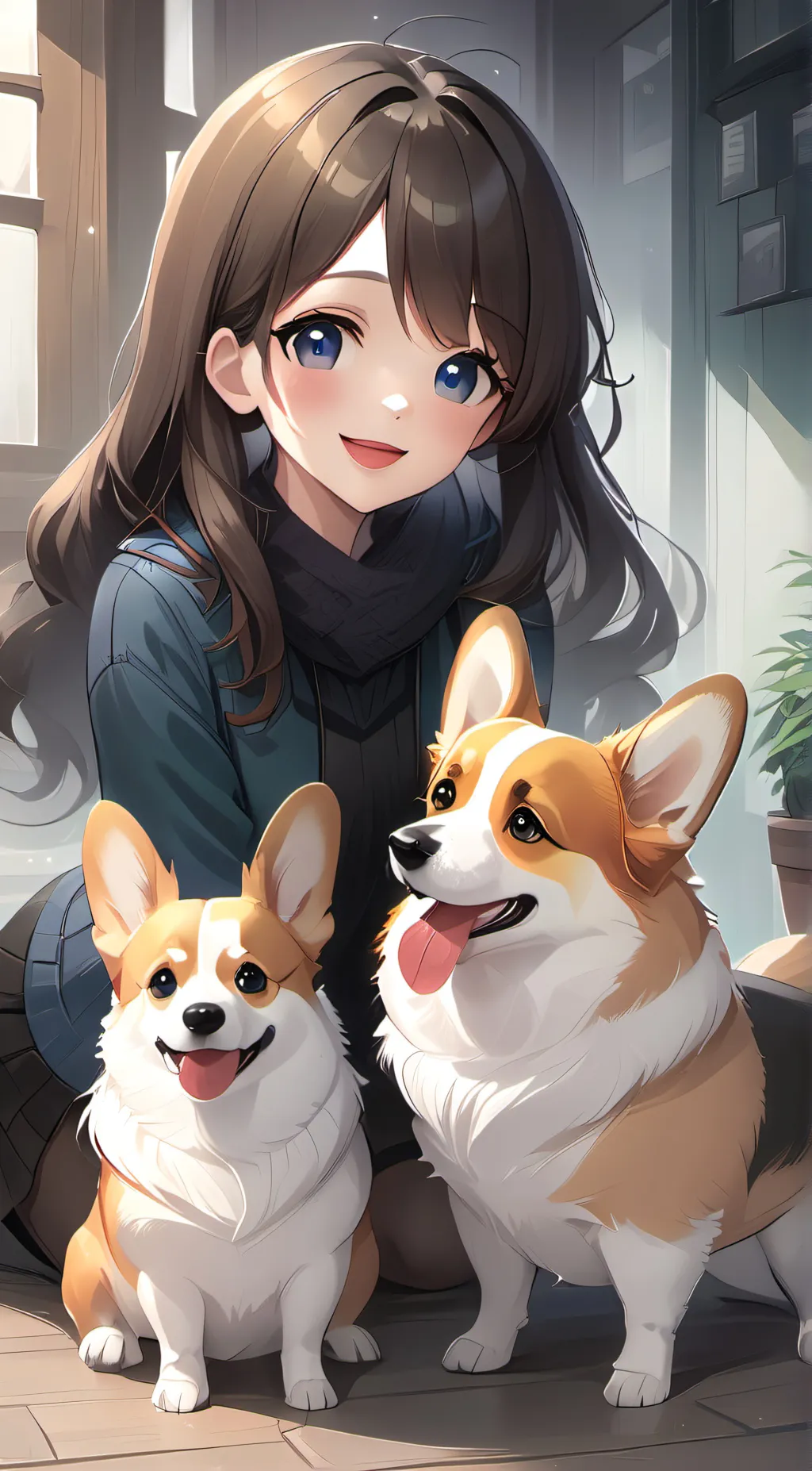 ai character: Akira background