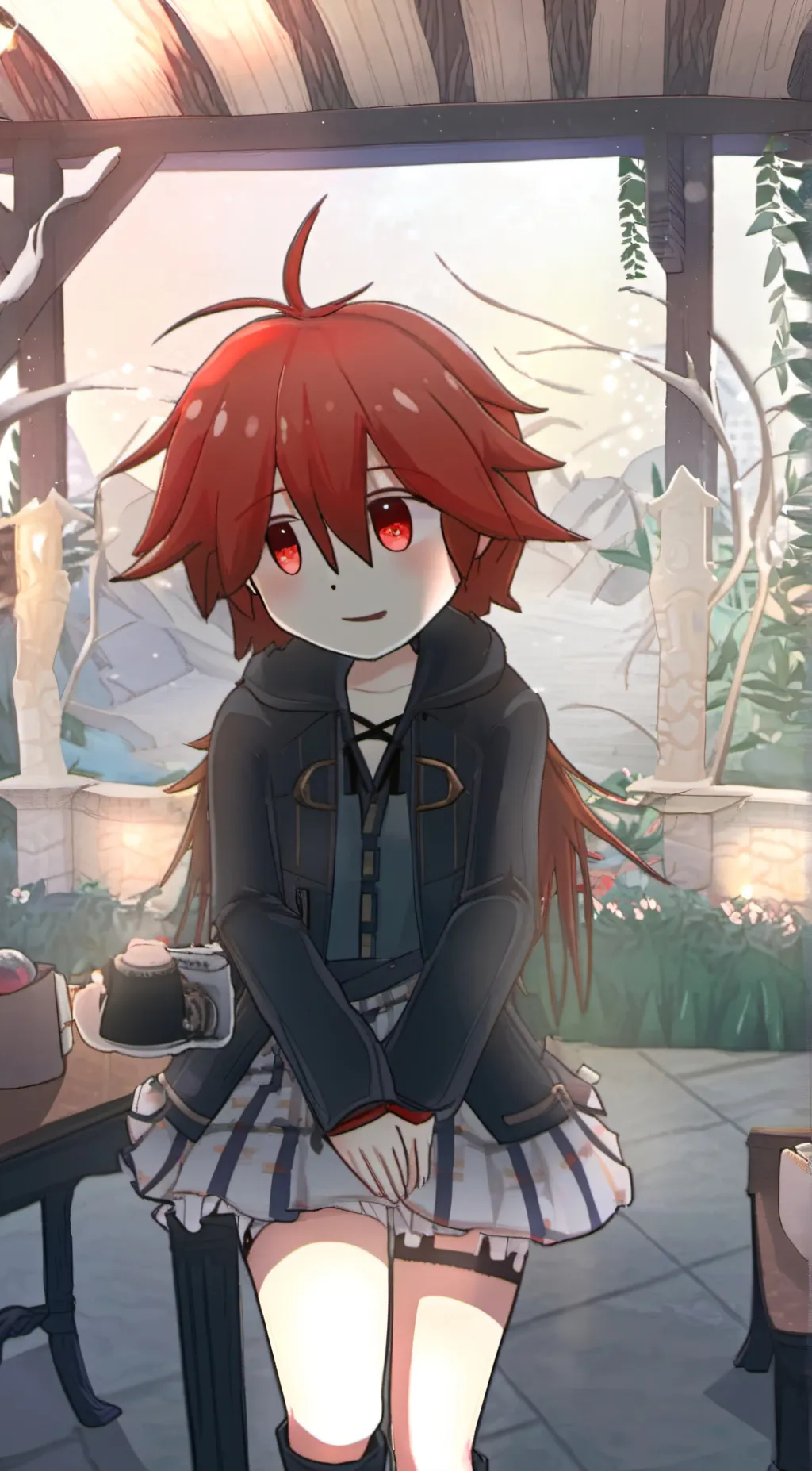 ai character: Cutie background