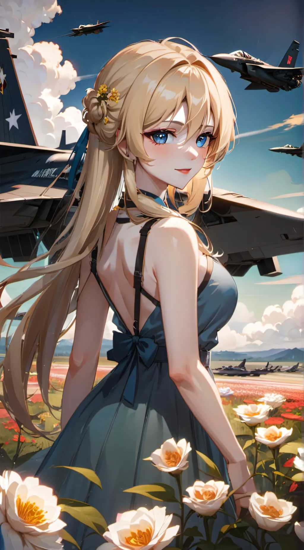 ai character: Lily background